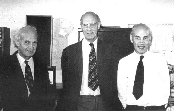 Norman, Frank and Les Bradley (picture courtesy of John Bradley)