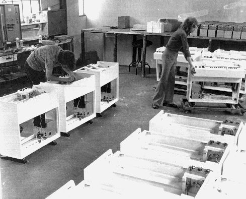  Inside the original Streetly Electronics factory - more Mellotron mass production (picture courtesy of John Bradley)
